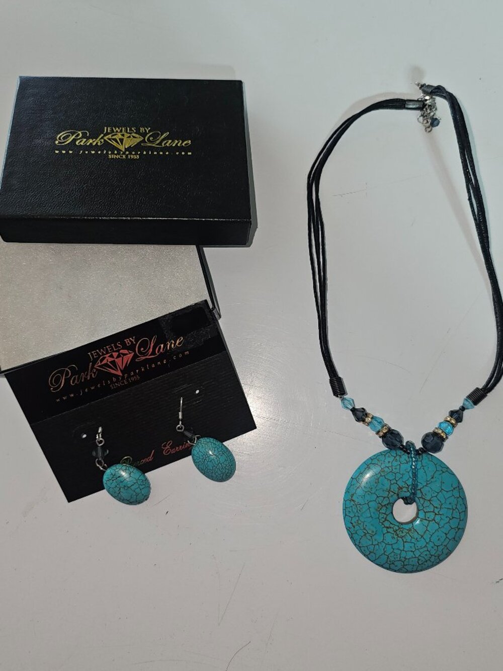 Turquoise Necklace and Earrings - NWT